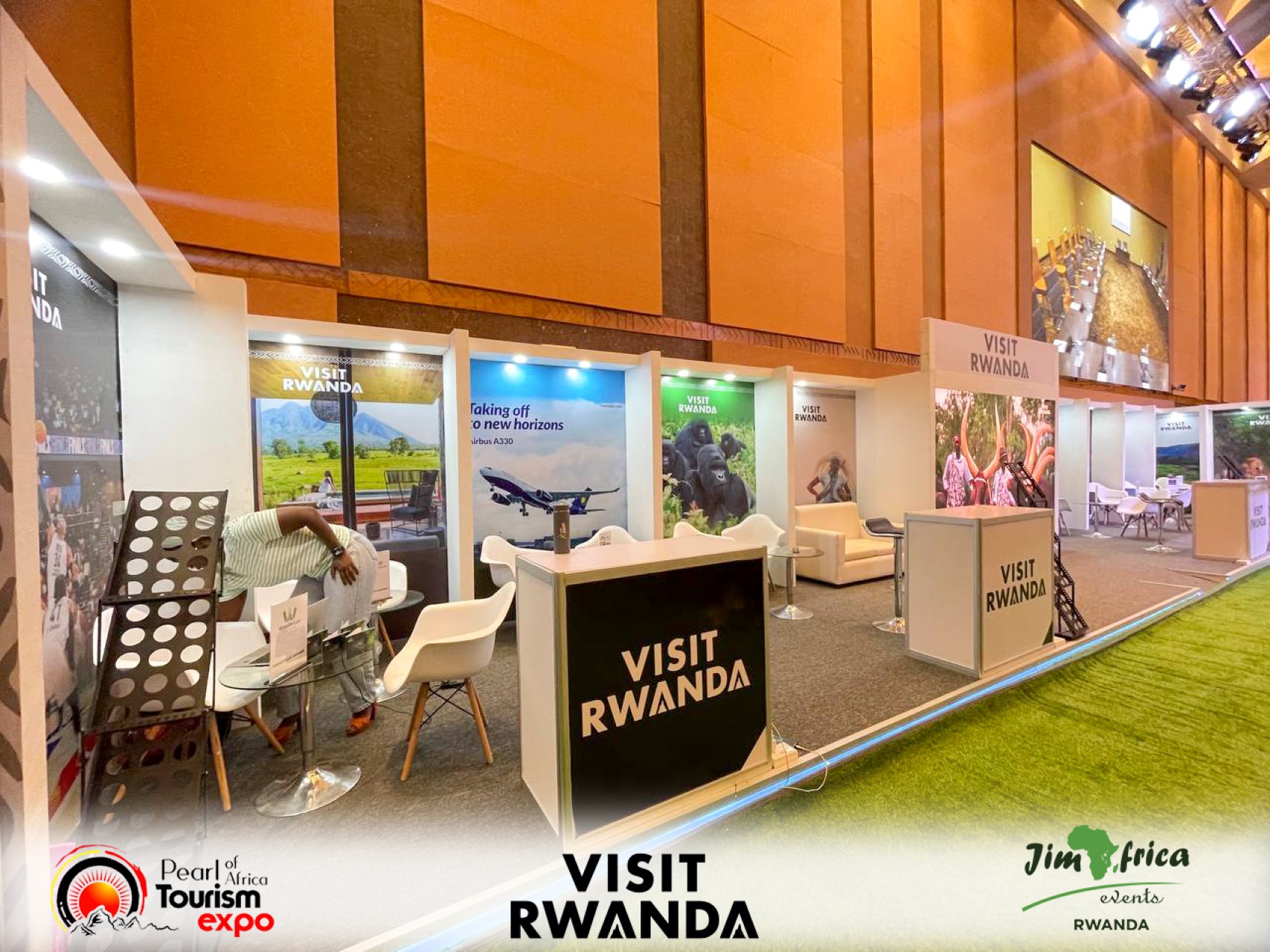 VISIT RWANDA STAND AT POATE COMMON WEALTH MUNYONYO 2024